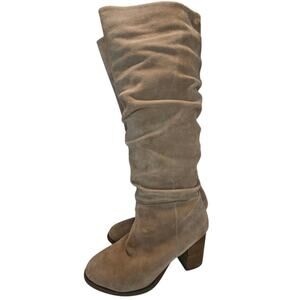 Tan suede high Steve Madden Boots sz 11